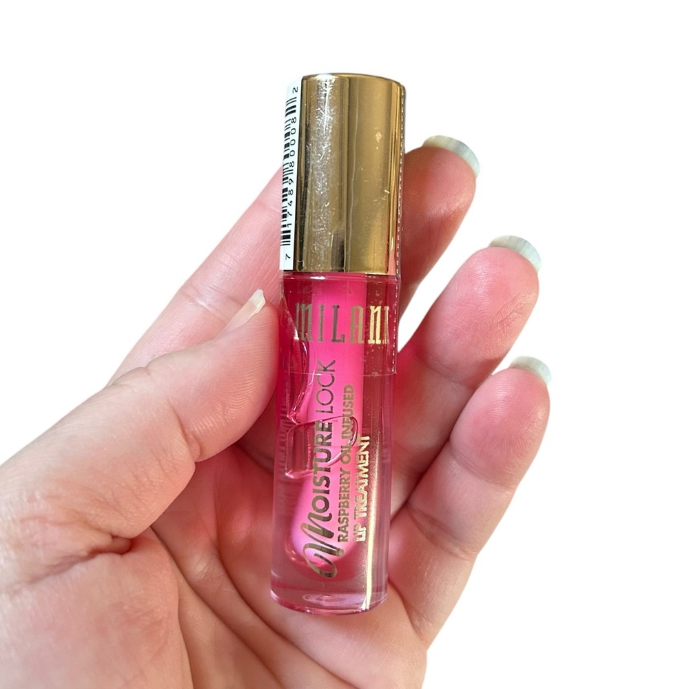Milani Moisture Lock Oil Infused Lip Treatment #08 Nourishing Raspberry NWT
